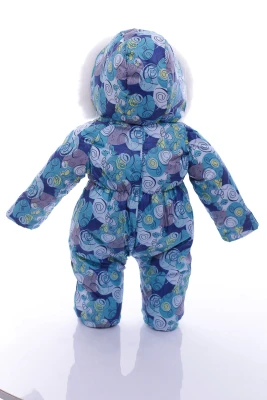 Комбинезон для мальчика на меху Babykroha галактика синий