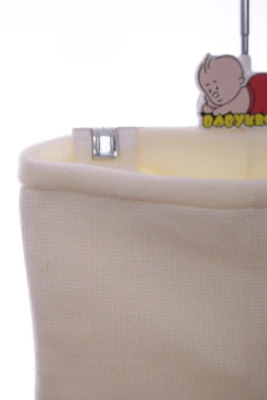 Хомут вязанный на флисе Boy молочный