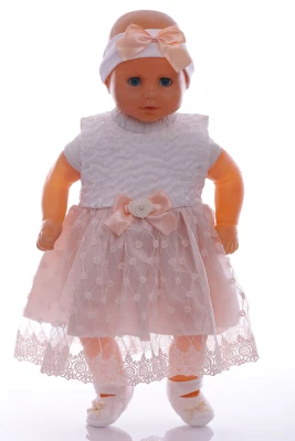 Комплект на выписку для девочки  Жемчуг персиковый PonPon Baby