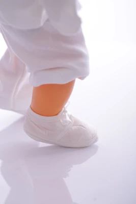 Комплект на выписку для мальчика золотистый хлопковый PonPon Baby