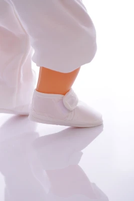 Комплект на выписку для мальчика Джентельмен синий хлопковый PonPon Baby