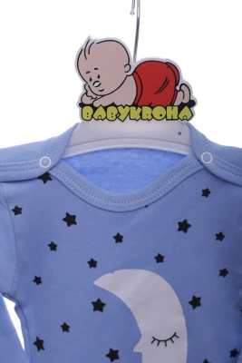 Боди с длинным рукавом для мальчика Night голубое Murat Baby