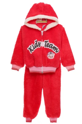 Костюм  с длинным рукавом для девочки травка kid's коралловый