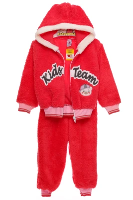 Костюм  с длинным рукавом для девочки травка kid's коралловый