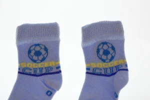 Шкарпетки для хлопчика трикотажні блакитні sport