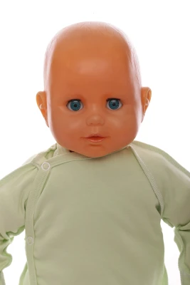 Распашонка с царапками интерлок Babykroha зеленая