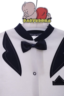 Людина з шапкою для хлопчика Корона білий