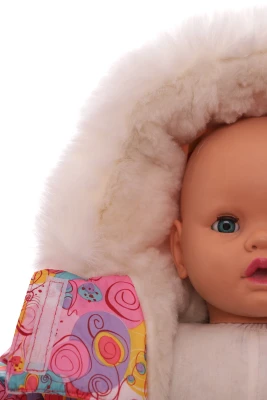 Комбинезон на меху для девочки Babykroha галактика розовый