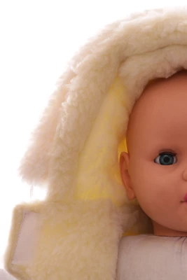 Конверт на меху Babykroha белый
