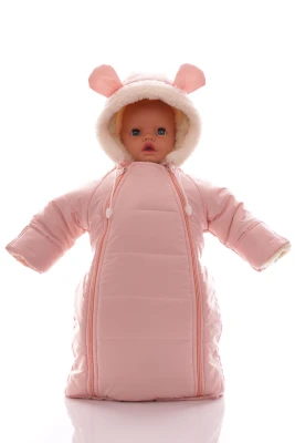 Конверт на меху для девочки Babykroha персиковый