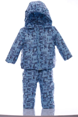 Комбинезон для мальчика на холлофайбере Babykroha Denim Малыш голубой