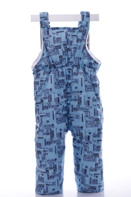 Комбинезон для мальчика на холлофайбере Babykroha Denim Малыш голубой