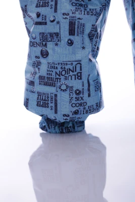 Комбинезон для мальчика на холлофайбере Babykroha Denim Малыш голубой