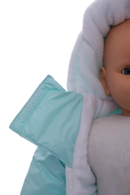 Человечек на флисе Babykroha нежно-салатовый