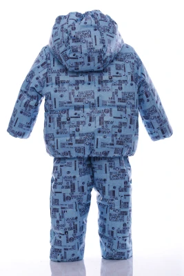 Комбинезон для мальчика на холлофайбере Babykroha Denim Малыш голубой
