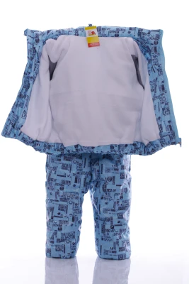 Комбинезон для мальчика на холлофайбере Babykroha Denim Малыш голубой