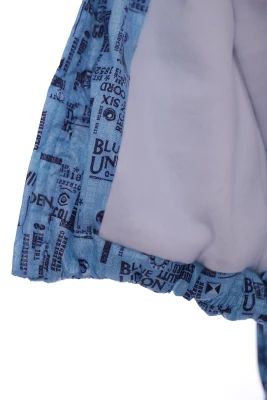 Комбинезон для мальчика на холлофайбере Babykroha Denim Малыш голубой