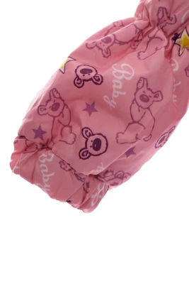 Комбинезон на флисе для девочки Babykroha Baby Ноль Кроха розовый