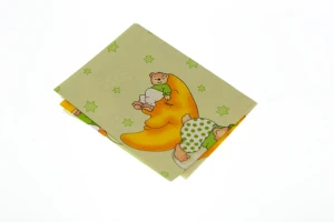 Пеленка ситец Луна 110*85 см зеленая Monobrend