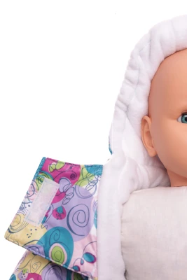 Человечек на флисе Babykroha Галактика зеленый