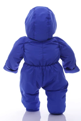 Человечек на флисе для мальчика Babykroha синий