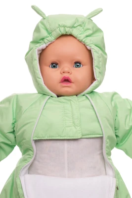 Человечек на флисе Babykroha салатовый
