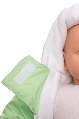 Человечек на флисе Babykroha салатовый