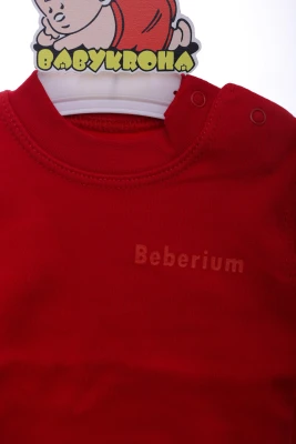 Водолазка дитяча трикотажна Beberium червоний