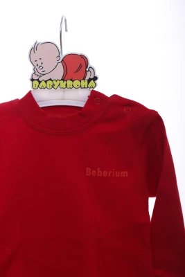 Водолазка для дівчинки бавовна Mancar kids червона