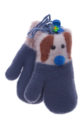 perchatki-dlya-hlopchika-na-mahri-v-yazka-dog-siniy