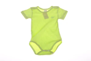 Боді із коротким рукавом зелений інтерлок W BabyKroha